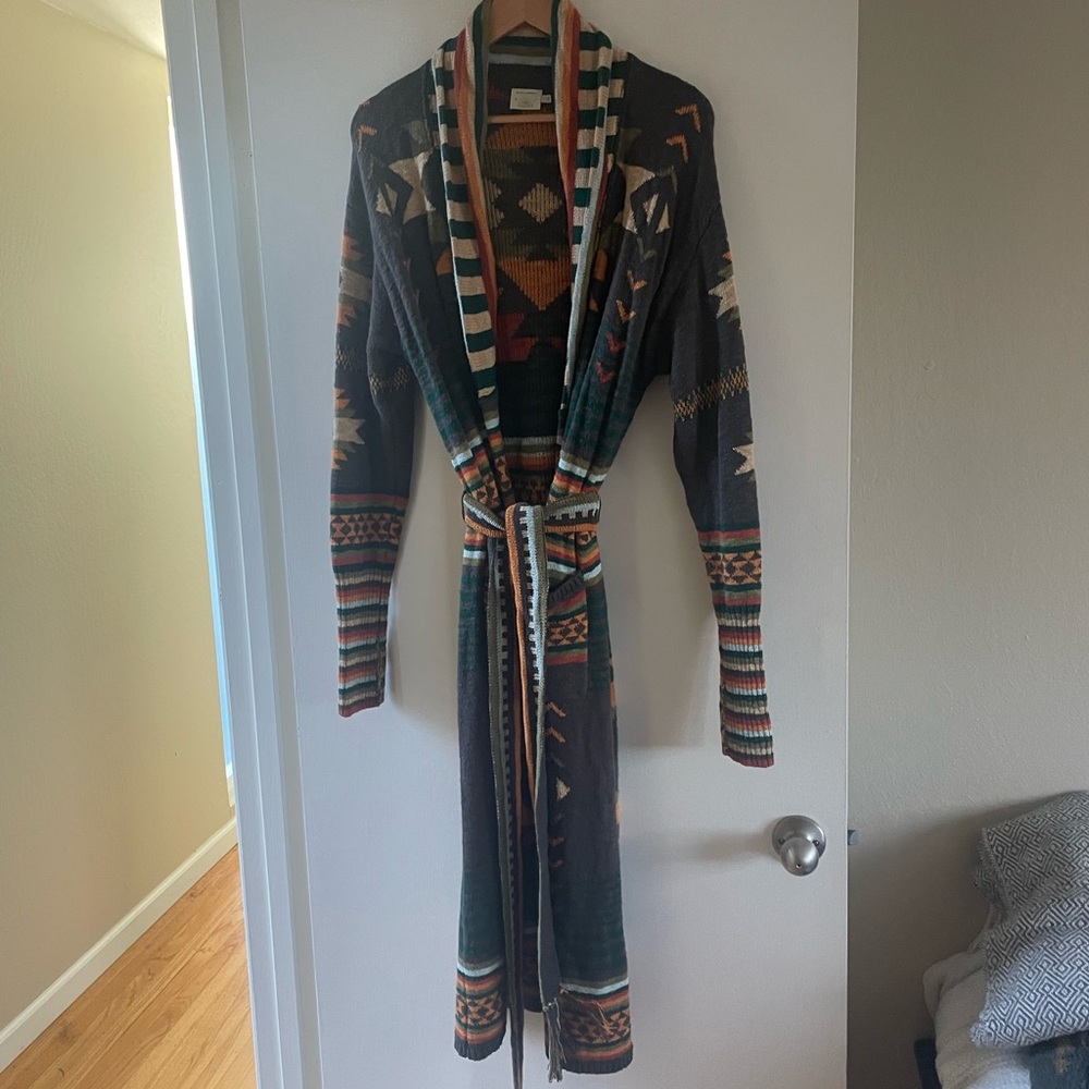 Faherty x B. Yellowtail Paloma Duster L - Picture 4 of 7